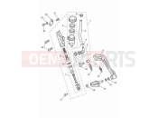 TRIUMPH Tiger 1200 GT Explorer Rear brake master cylinder