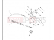 Harley-Davidson 1995 DYNA DYNA SUPER GLIDE  - FXD CLUTCH CONTROL