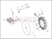 HARLEY-DAVIDSON DYNA WIDE GLIDE  - FXDWG ALTERNATOR & REGULATOR