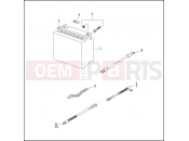 HARLEY-DAVIDSON DYNA WIDE GLIDE  - FXDWG BATTERY