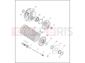 Harley-Davidson 1995 TOURING ELECTRA GLIDE STANDARD  - FLHT CLUTCH (1 OF 2)