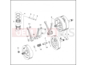 Harley-Davidson 1995 TOURING ELECTRA GLIDE STANDARD  - FLHT PISTONS, CONNECTING RODS & FLYWHEELS (1 OF 2)