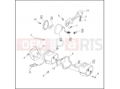 Harley-Davidson 1995 TOURING ELECTRA GLIDE STANDARD  - FLHT TAIL LAMP & REAR TURN SIGNALS (2 OF 2)