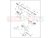 Harley-Davidson 1994 DYNA DYNA WIDE GLIDE  - FXDWG FOOTRESTS