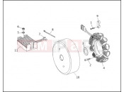 ALTERNATOR & REGULATOR - Harley-Davidson HERITAGE SOFTAIL CLASSIC - FLSTC 1993