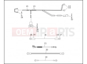 HARLEY-DAVIDSON ULTRA CLASSIC  - FLHTCU WIRING HARNESS, MISCELLANEOUS - 1994