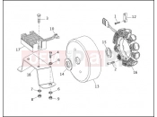 ALTERNATOR & REGULATOR - Harley-Davidson LOW RIDER CUSTOM - FXLR 1992