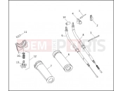 HARLEY-DAVIDSON FLHTC SIDECAR  - SIDECAR FOR FLHTC THROTTLE CONTROL