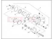 HARLEY-DAVIDSON FLHTC SIDECAR  - SIDECAR FOR FLHTC FRONT BRAKE CALIPER