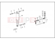 HARLEY-DAVIDSON FLHTC SIDECAR  - SIDECAR FOR FLHTC SHOCK ABSORBERS - FLHTP