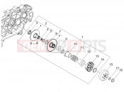 PIAGGIO Fly 150 (LBMM57) Driven pulley