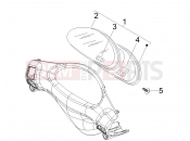 PIAGGIO Fly 150 (LBMM57) Meter combination - Cruscotto