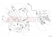 DUCATI Scrambler Desert Sled EXHAUST PIPE ASSY