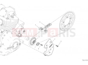 DUCATI 2020 Scrambler Full Throttle Front Sprocket & Chain
