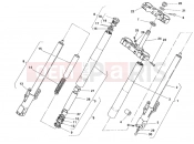 FRONT FORK » FRONT SUSPENSION - Ducati Monster 600 Dark City 1999