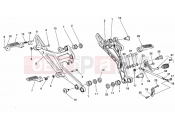 FOOTREST » FRAME - Ducati Monster 600 Dark City 1999