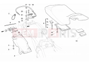 SEAT » TANK/SEAT - Ducati Monster 600 Dark City 1999