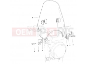WINDSHIELD » PLASTICS - Ducati Monster 600 Dark City 1999