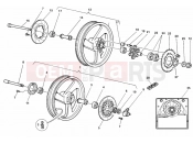 WHEELS » FRONT WHEEL - Ducati Monster 600 Dark City 1999