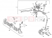FRONT BRAKE SYSTEM » BRAKING SYSTEM - Ducati Monster 600 Dark City 1999