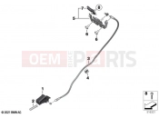 BMW Motorrad BMW 2020 C models C 400 GT 21 (0C61, 0C63) Luggage compartment lock | Luggage compartment lock
