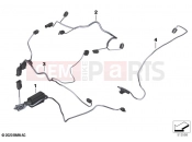 BMW Motorrad BMW 2022 C models C 400 X 21 (0C31, 0C33) Auxiliary cable | Auxiliary cable
