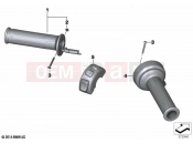 BMW Motorrad BMW 2020 C models C evolution (0C03) Heated handlebar grips | Heated handlebar grips