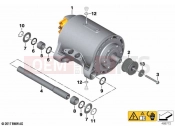 BMW Motorrad BMW 2020 C models C evolution (0C03) El. machine with fork bearing