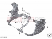 BMW Motorrad BMW 2020 C models C evolution (0C03) Front panel carrier