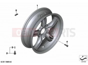 BMW Motorrad BMW 2020 C models C evolution (0C03) Rear wheel