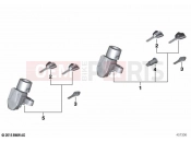 BMW Motorrad BMW 2020 C models C evolution (0C03) Single key locking system EWS 4 | Single key locking system EWS 4