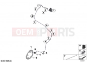 BMW Motorrad BMW 2022 C models CE04 (0C51, 0C53) Speed sensor, front | Speed sensor, front