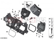 BMW Motorrad BMW 2022 C models CE04 (0C51, 0C53) Storage compartment front section | Storage compartment front section