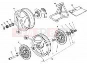 DUCATI 1999 Superbike 748 SPS WHEELS » FRONT WHEEL