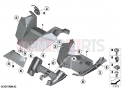 BMW Motorrad BMW 2021 C models CE04 (0C51, 0C53) Handlebar fairing