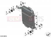 BMW Motorrad BMW 2021 C models CE04 (0C51, 0C53) Radiator