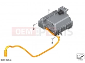 BMW Motorrad BMW 2021 C models CE04 (0C51, 0C53) Integrated charging module