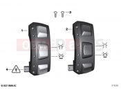 BMW Motorrad BMW 2021 C models CE04 (0C51, 0C53) Additional switch special vehicle right