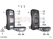 BMW Motorrad BMW 2021 C models CE04 (0C51, 0C53) Additional switch special vehicle right 2