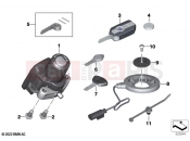 BMW Motorrad BMW 2021 C models CE04 (0C51, 0C53) Radio-controlled locking system