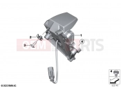 BMW Motorrad BMW 2021 C models CE04 (0C51, 0C53) Number-plate light LED