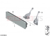 BMW Motorrad BMW 2021 C models CE04 (0C51, 0C53) Stop signal transmitter, front