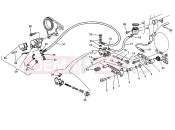 DUCATI 1999 Superbike 748 SPS REAR BRAKE SYSTEM » BRAKING SYSTEM