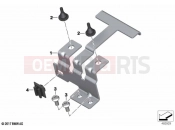 Holder, battery | Holder, battery - BMW Motorrad F 750 GS (0B08, 0B18) 2021