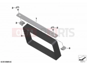 BMW Motorrad BMW 2020 F models F 750 GS (0B08, 0B18) Additional battery holder | Additional battery holder