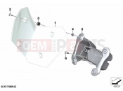BMW Motorrad BMW 2023 F models F 750 GS (0B28) Windshield / mounting | Windshield / mounting