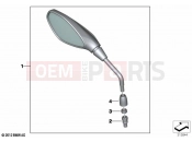 BMW Motorrad BMW 2023 F models F 750 GS (0B28) Mirror | Mirror