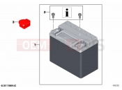 BMW Motorrad BMW 2023 F models F 750 GS (0B28) battery | battery