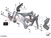 BMW Motorrad BMW 2021 F models F 750 GS (0B38) Front frame | Front frame