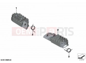 BMW Motorrad BMW 2021 F models F 750 GS (0B38) Footrest adjustable | Footrest adjustable